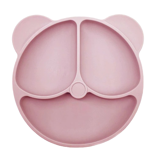 Kinderbord beer roze