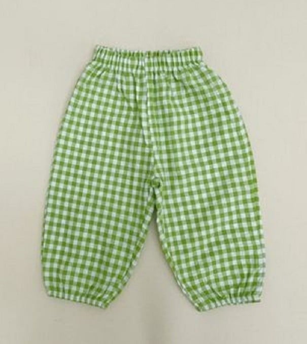 Kinderbroek L2229 groen 3