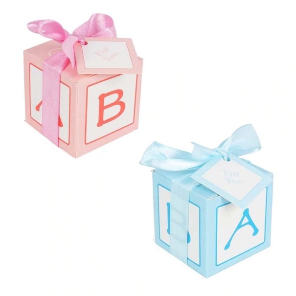 Kindergeschenkdoos met letter 20 stuks