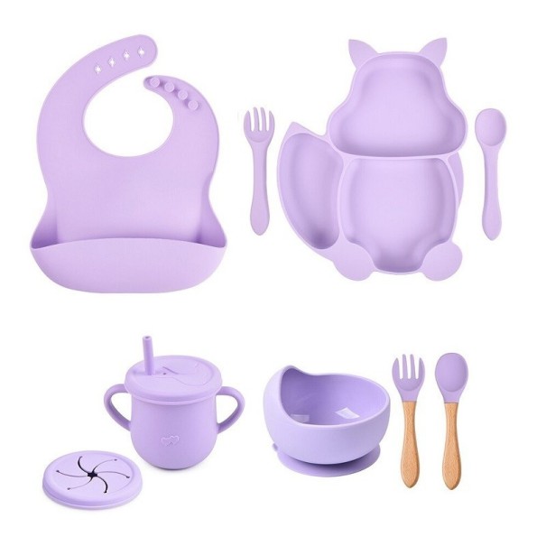 Kindergeschirr-Set 8-tlg lavendel Kindergeschirr-Set 8-tlg lavendel