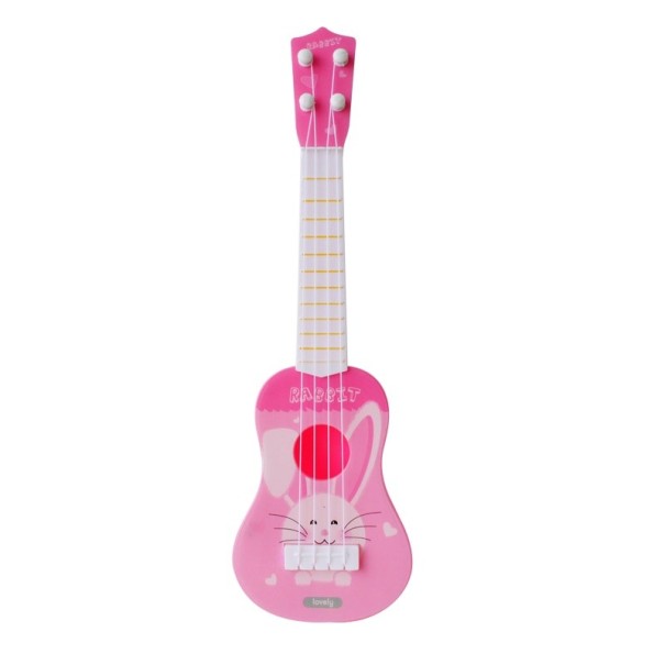 Kindergitarre rosa