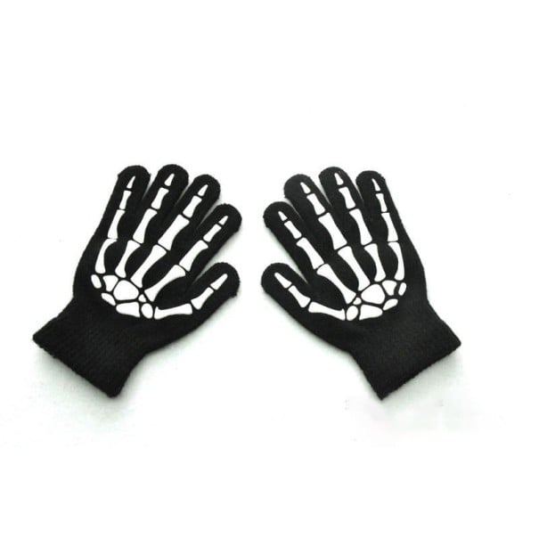 Kinderhandschoenen skelet 4