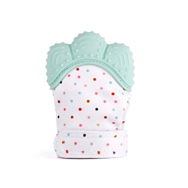Kinderhandschuhe mit Silikon türkis