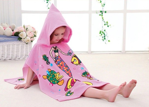 Kinderhandtuch mit Kapuze J571 5