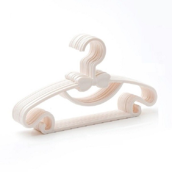 Kinderhanger 5 stuks wit