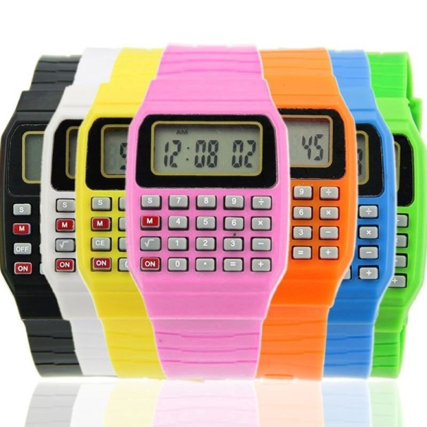 Kinderhorloge met rekenmachine