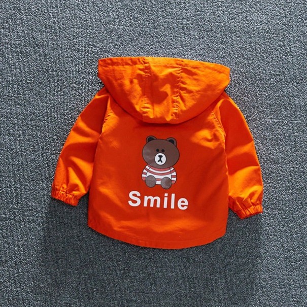 Kinderjacke L1869 orange 12-24 Monate