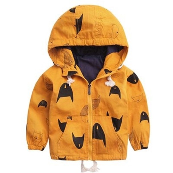 Kinderjacke L1938 dunkelgelb 10