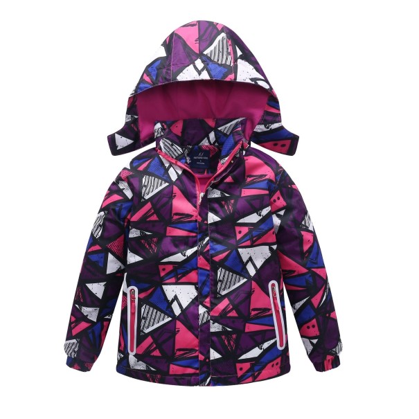 Kinderjacke L2028 dunkelrosa 4