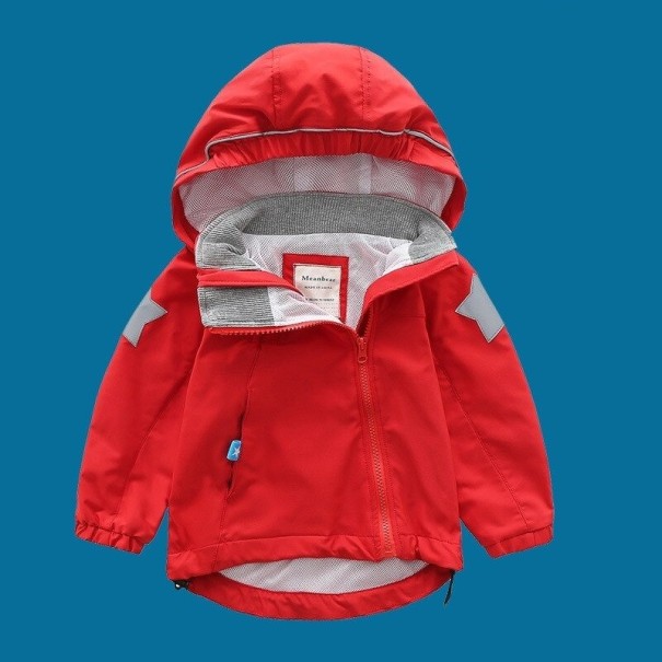 Kinderjacke L2071 rot 2