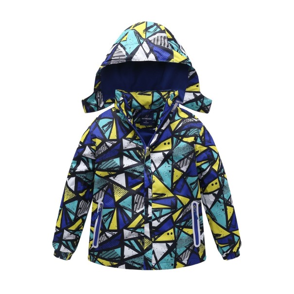 Kinderjas L2028 blauw 16