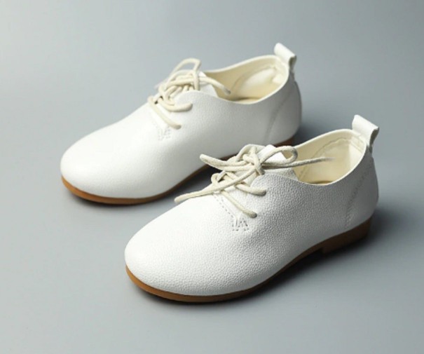 Kinderlederschuhe A426 weiß 26