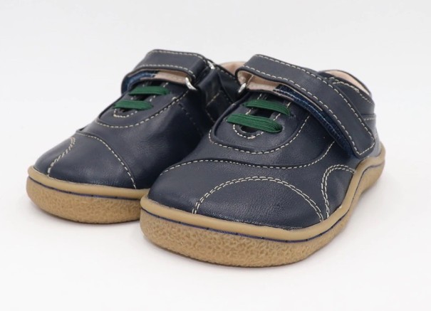 Kinderlederschuhe A427 dunkelblau 19