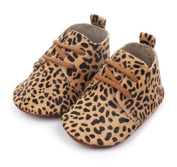 Kinderleren pantoffels A485 18-24 maanden M
