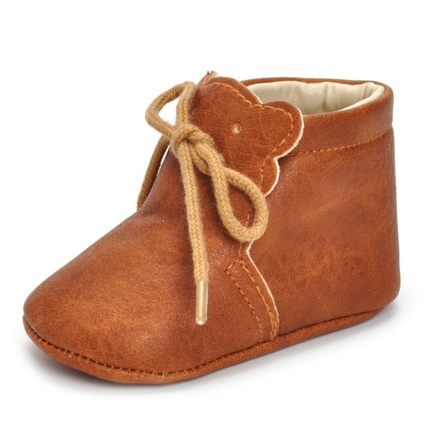 Kinderleren pantoffels A488 12-18 maanden