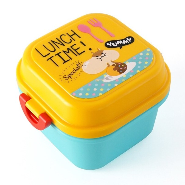 Kinderlunchbox oranje L
