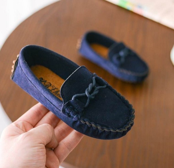 Kindermokassins A2473 dunkelblau 24