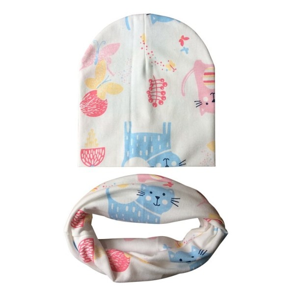 Kindermuts met halsdoek Emma 6-12 maanden 9