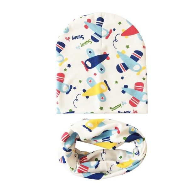 Kindermuts met halsdoek Emma 0-6 maanden 5