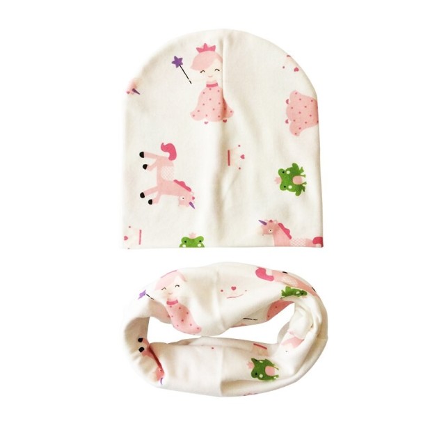 Kindermuts met halsdoek Emma 1-3 jaar 8