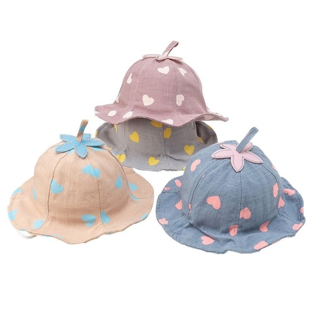 Kindermuts met hartjes
