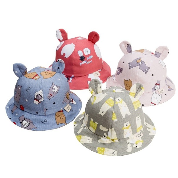 Kindermuts met oren Gemma