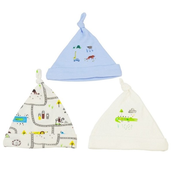 Kindermutsenset van 3 stuks van katoen 3