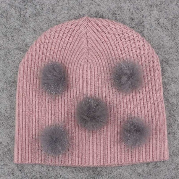 Kindermütze mit Quasten Natasha 2-5 Jahre 2
