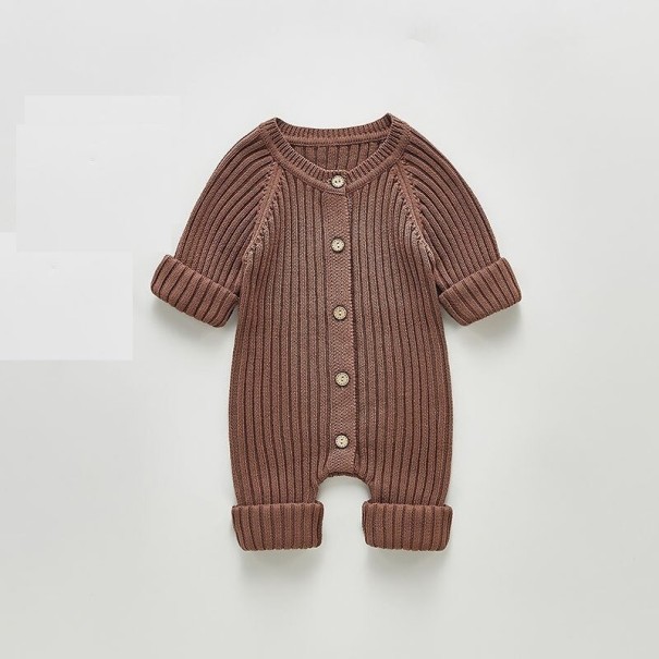 Kinderoverall T2583 kaffee 6-9 Monate