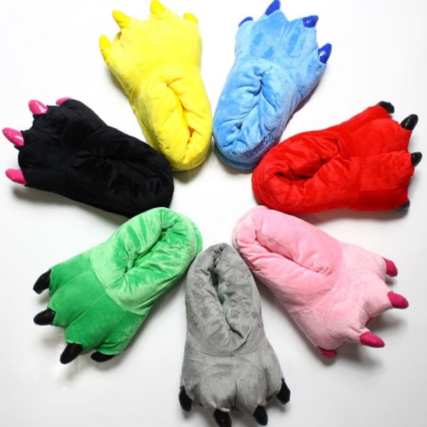 Kinderpantoffels dierenpoot