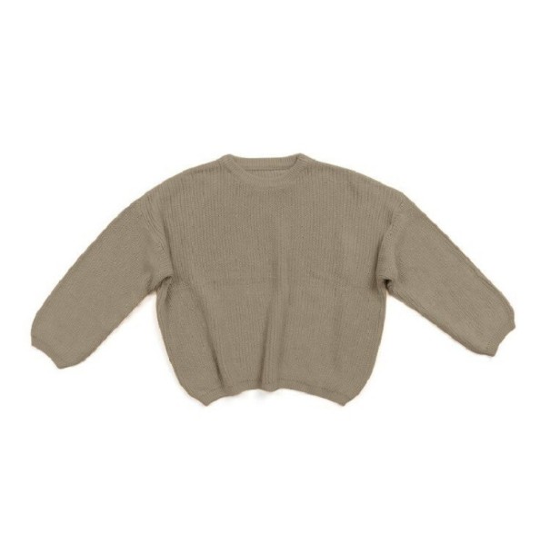 Kinderpullover L591 grau 12-18 Monate