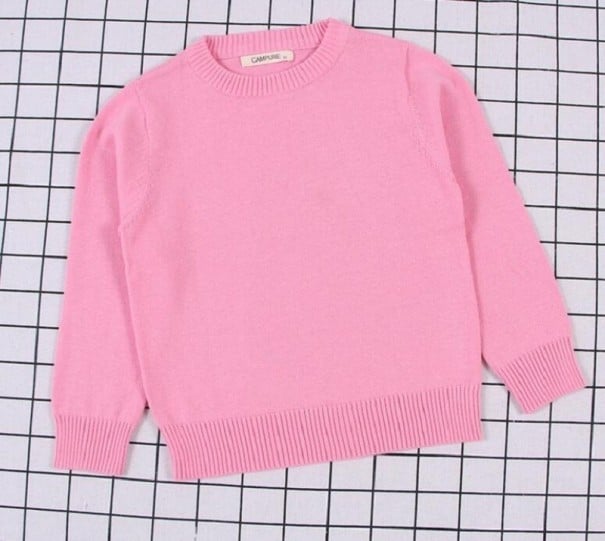 Kinderpullover L623 rosa 9-12 Monate