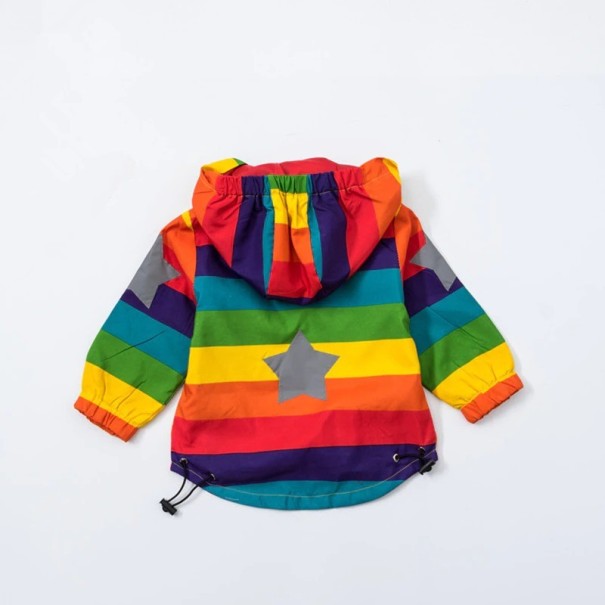 Kinderregenboogjas L1845