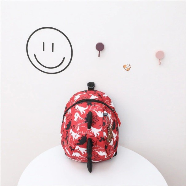 Kinderrucksack Dinosaurier E1228 rot