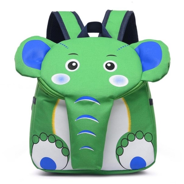 Kinderrucksack Elefant grün