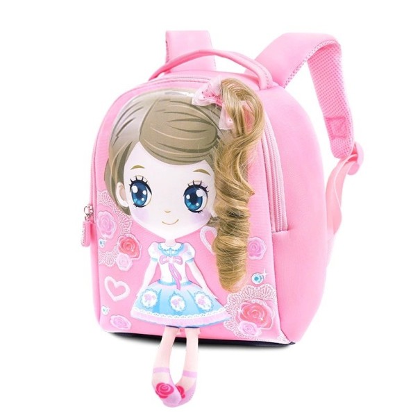 Kinderrugzak E1236 roze