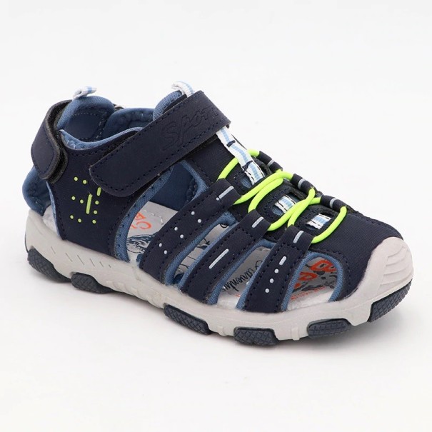 Kindersandalen A756 dunkelblau 28