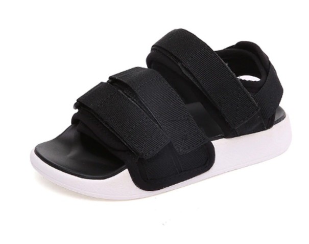 Kindersandalen met bandjes A894 zwart 23