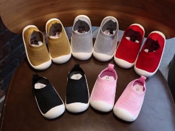 Kinderschoenen met rubberen zolen