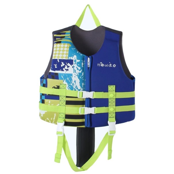 Kinderschwimmweste Kinderschwimmweste Kinderschwimmweste mit Aufdruck V339 dunkelblau S/M