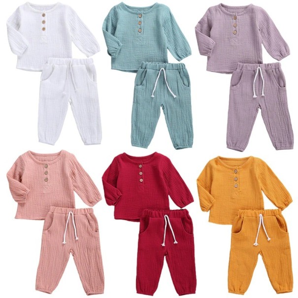 Kindershirt met lange mouwen en broek