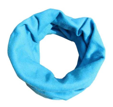 Kindersjaal (halsdoek) J3284 lichtblauw