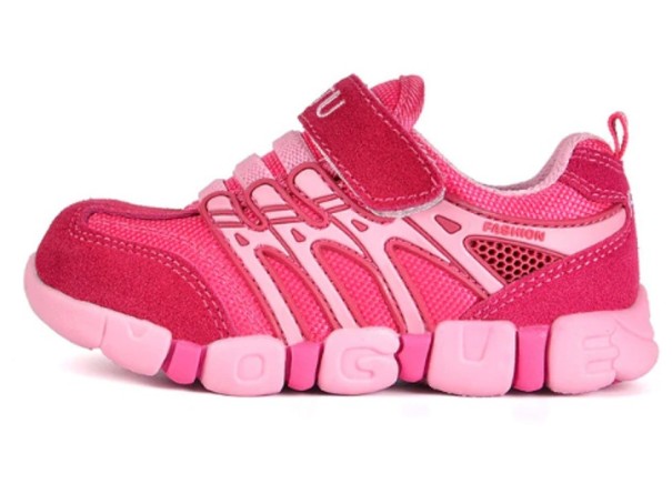 Kindersneakers A259 roze 24