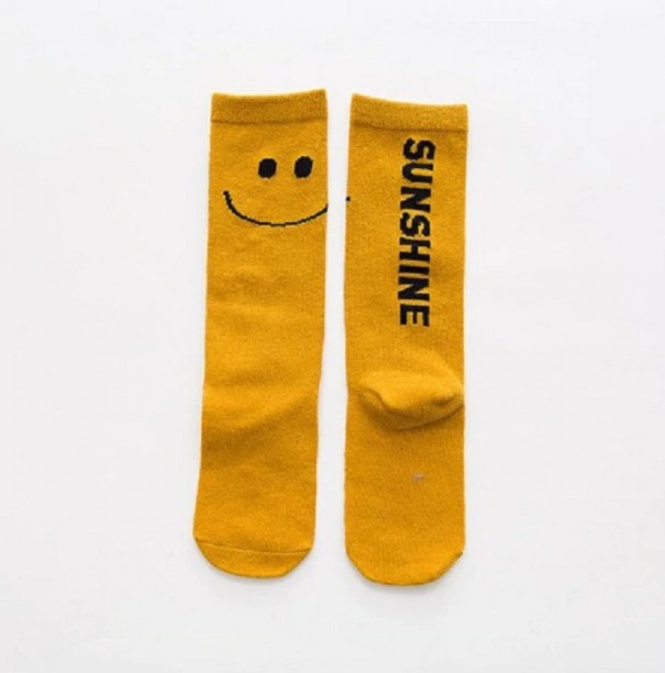 Kindersocken mit Smiley-Gesicht 3-5 Jahre 3