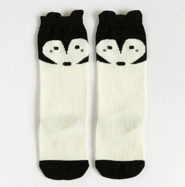 Kindersocken mit Tieren 0-1 Jahr 3