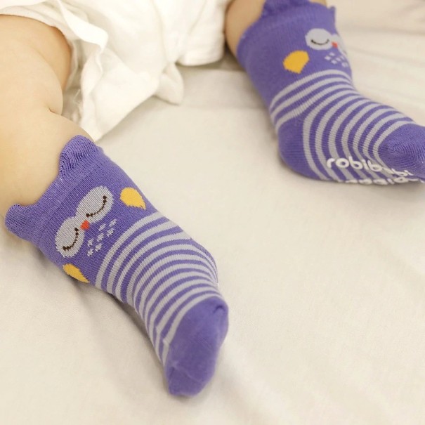 Kindersocken mit Tierohren 0-2 Jahre 5