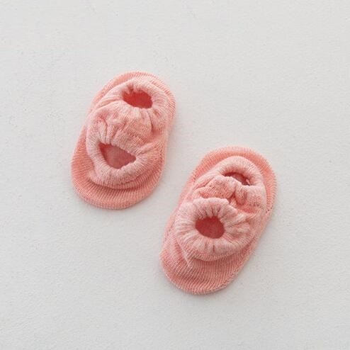 Kindersokken kort A1493 roze