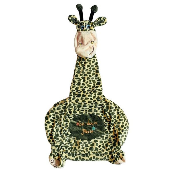 Kinderstoelhoes giraffe groen
