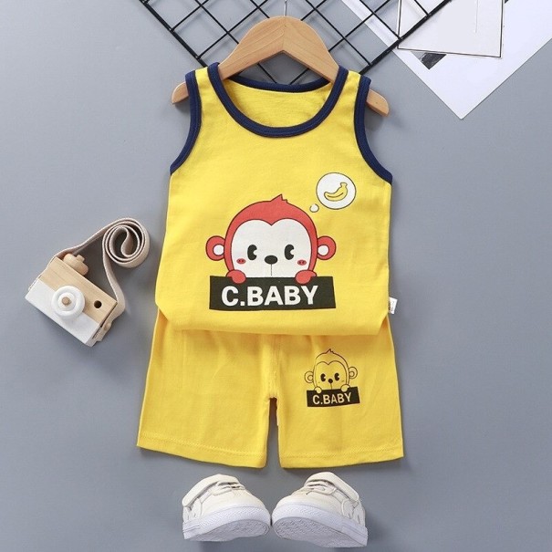 Kindertanktop en short L1096 12-18 maanden A