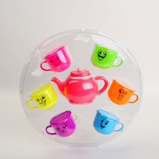 Kindertheeservies van plastic 3